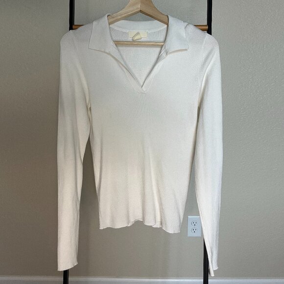 White H&M Sweater Size M - Picture 4 of 9
